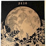 Nina Montenegro, Sonya Montenegro - 2018 Lunar Phase Calendar Poster