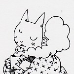 Deth P. Sun - Blanket Cat Sticker