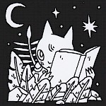 Deth P. Sun - Night Forest Reader Sticker
