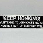 Dollar Country Podcast - John Cage Bumper Sticker