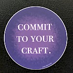 Hope Amico - Commit to Your Craft Sticker