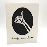 Elliott Giannini - Hang in There Skeleton Greeting Card